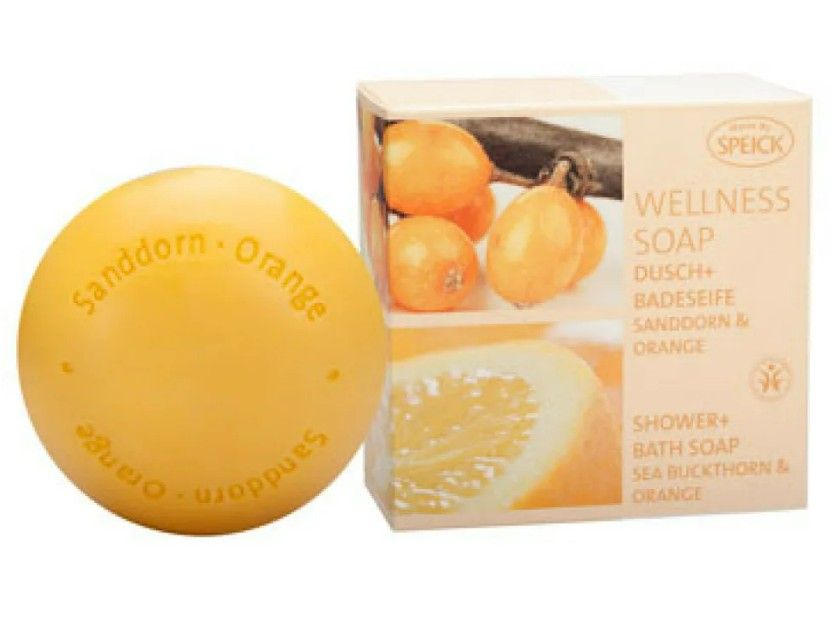 фото упаковки Speick мыло Облепиха и Апельсин