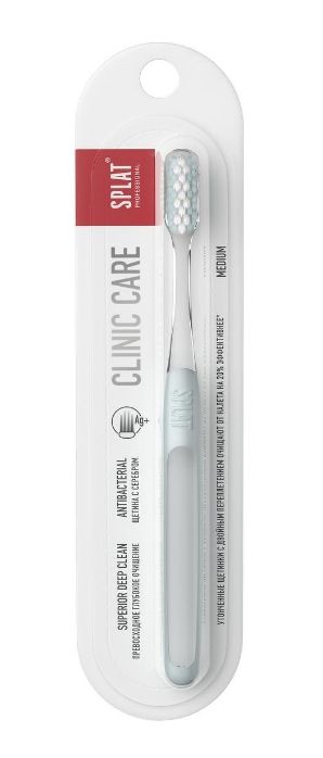 фото упаковки Splat Professional Clinic Care Зубная щетка с двухуровневой щетиной