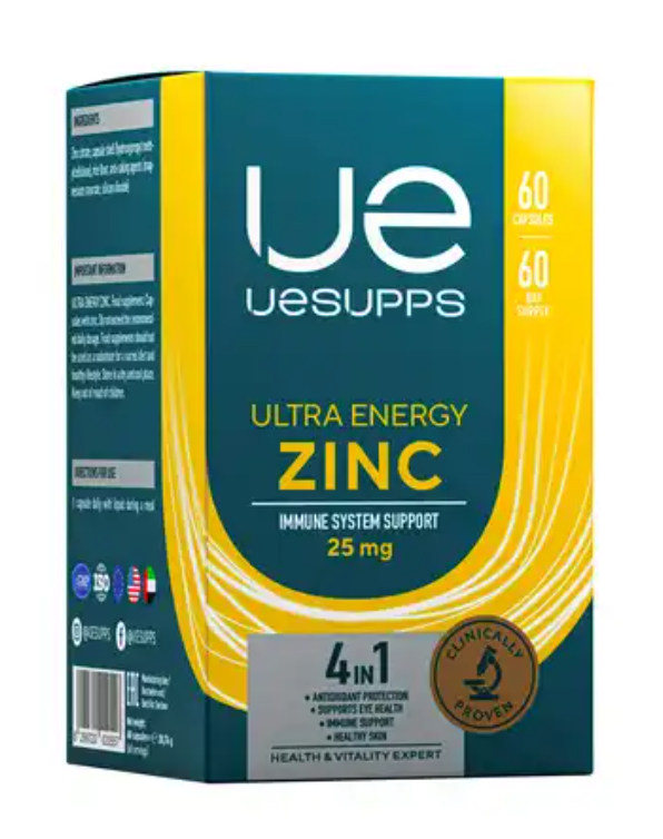фото упаковки UESUPPS Ultra Energy Цинк