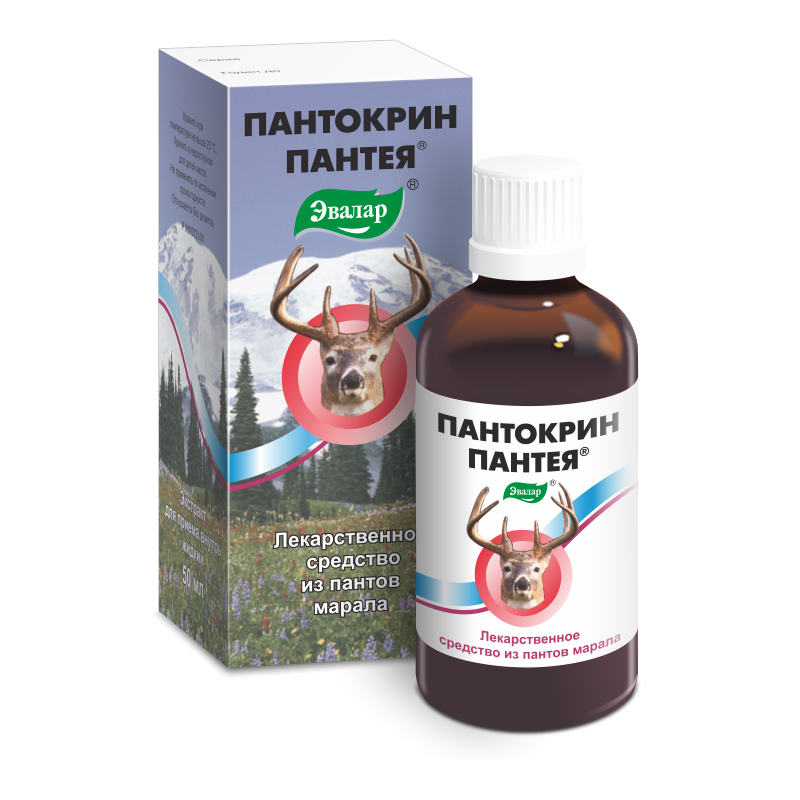 Пантокрин Пантея, экстракт жидкий для приема внутрь, 50 мл, 1 шт .