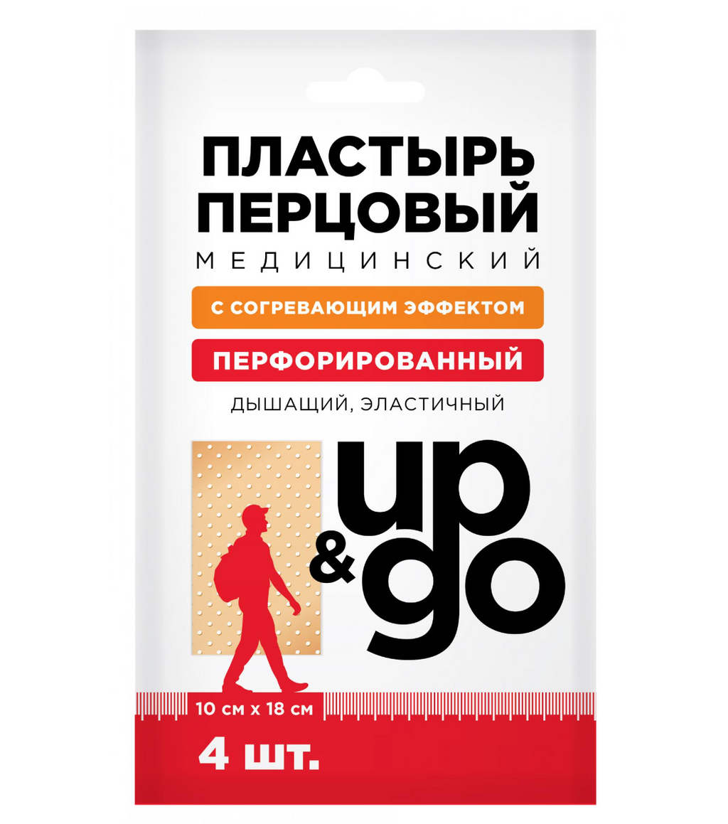 фото упаковки Пластырь перцовый UP&GO