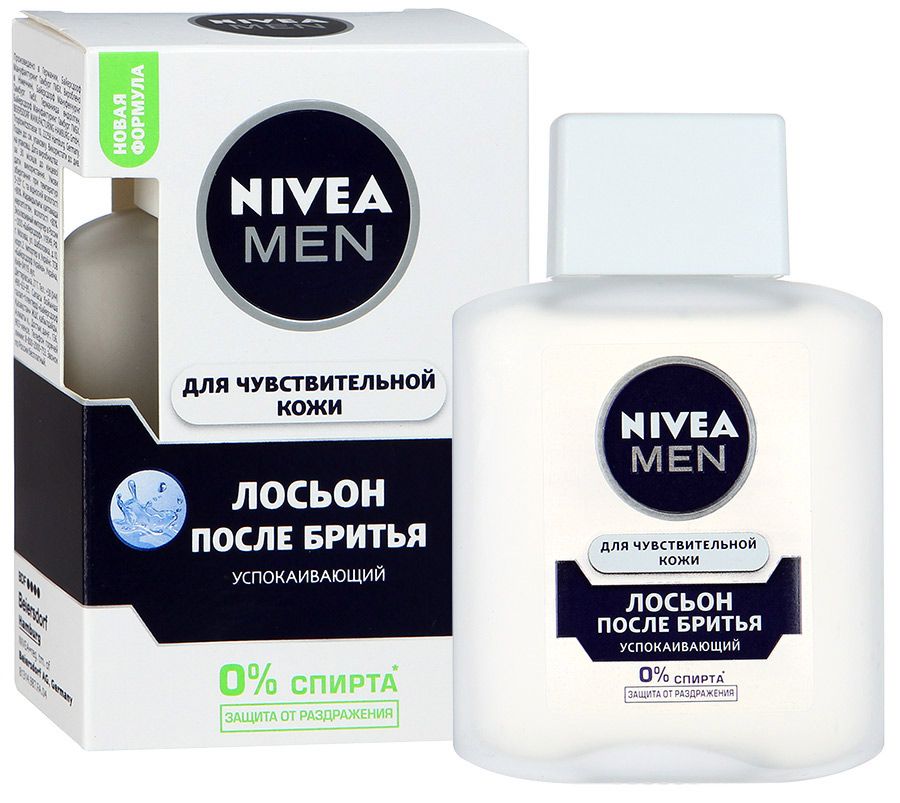 Nivea Men Лосьон после бритья успокаивающий, 100 мл, 1 шт. купить по выгодной цене в Санкт-Петербурге, заказать с доставкой в аптеку, инструкция по применению, отзывы, аналоги, Beiersdorf