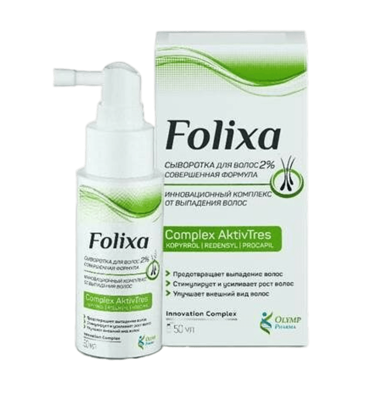фото упаковки Folixa Сыворотка для волос 2%