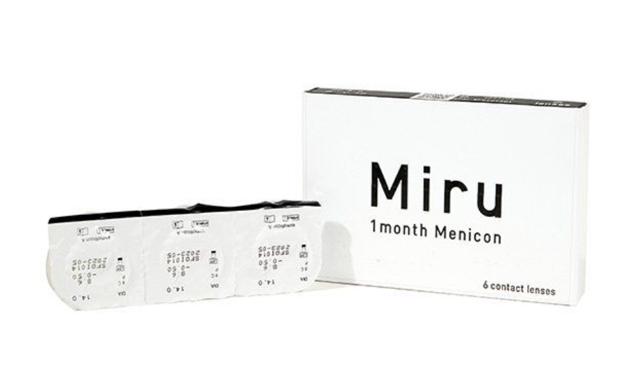 Miru 1month Menicon Линзы контактные ежемесячной замены, -2.00, 8.3, 6 шт.