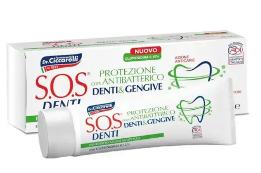 фото упаковки SOS Denti Зубная паста антибактериальная