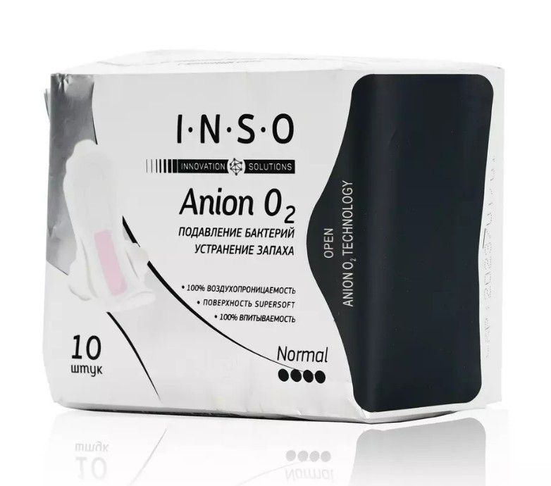 фото упаковки INSO Anion O2 Normal Прокладки Подавление бактерий