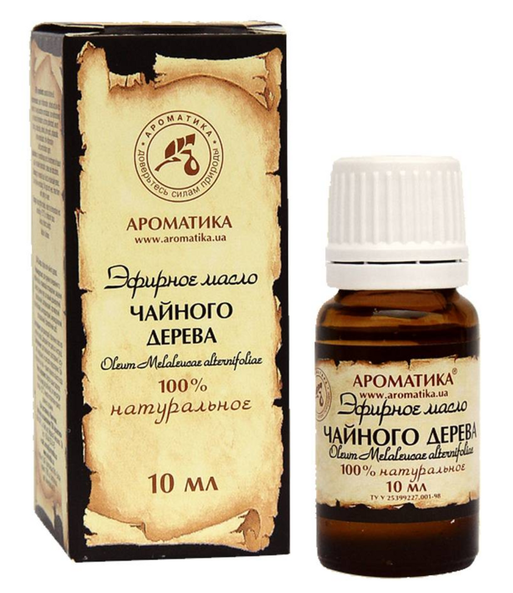 фото упаковки Ароматика Эфирное масло Чайного дерева