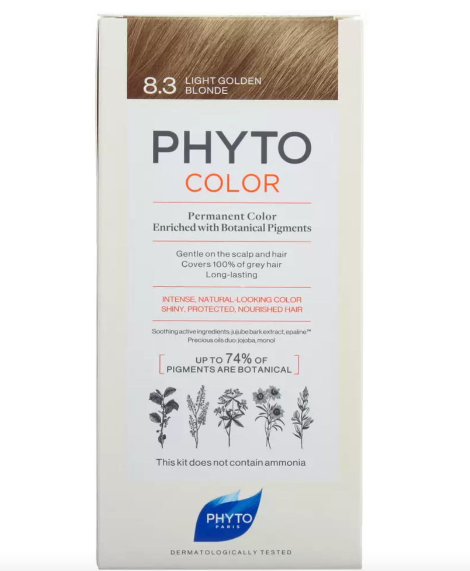 фото упаковки Phytosolba PhytoColor Краска 8.3 светлый золотистый блонд