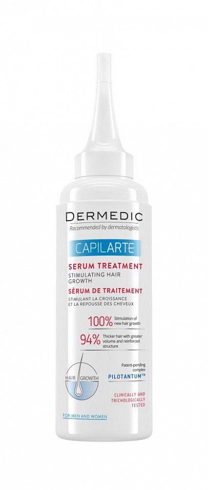 фото упаковки Dermedic Capilarte Сыворотка стимулирующая рост волос