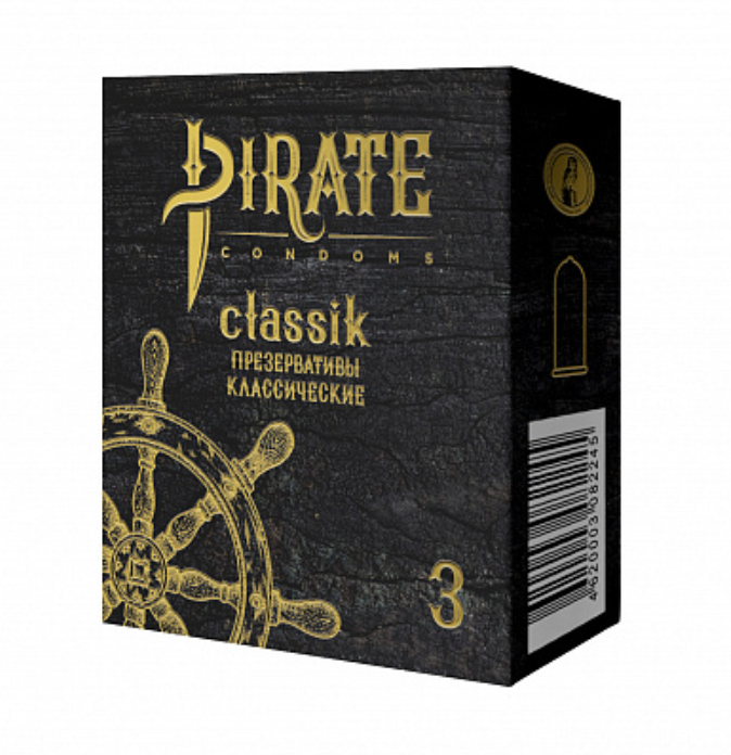 фото упаковки Pirate Презервативы classik