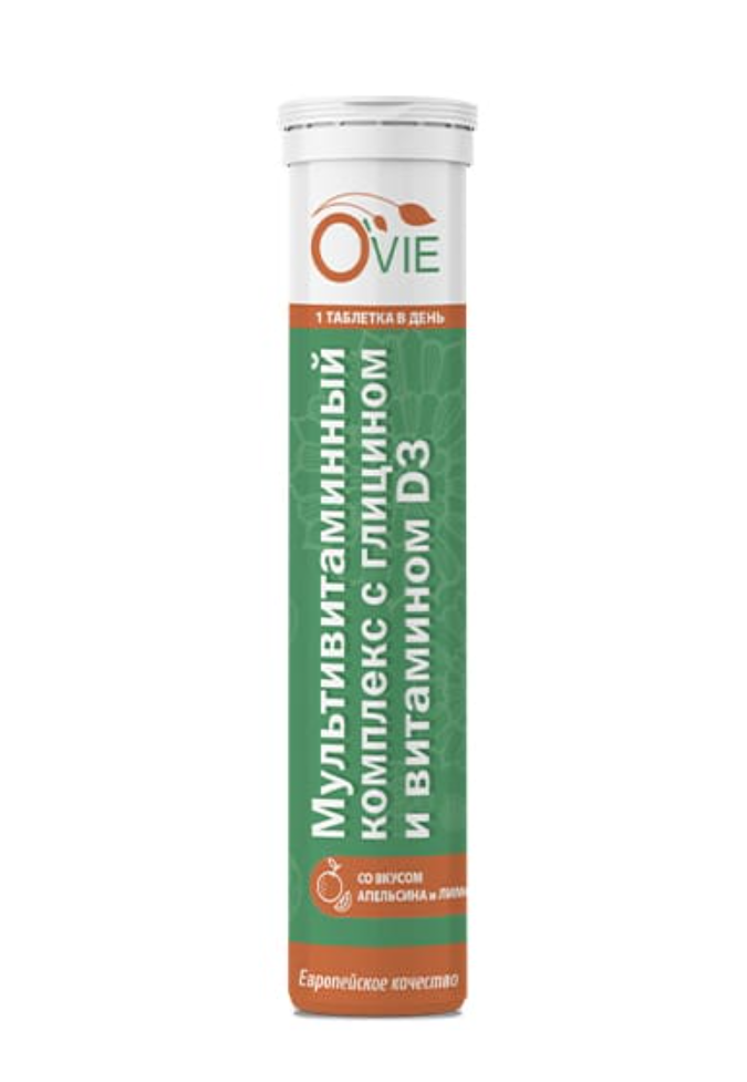 фото упаковки Ovie Мультивитаминный комплекс с глицином и витамином D3