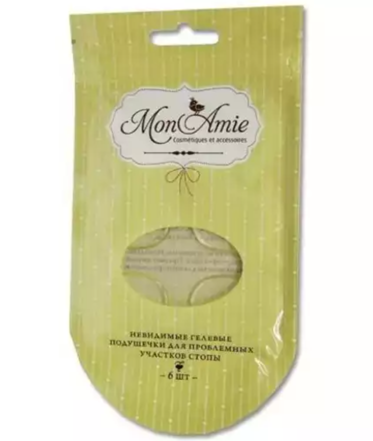 фото упаковки Mon Amie Подушечки гелевые для проблемных участков стопы