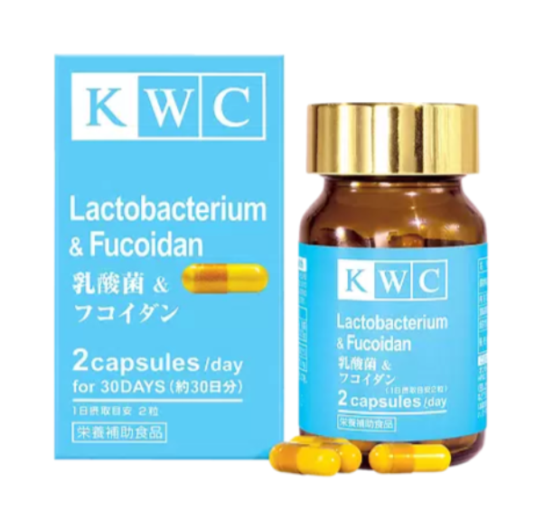 фото упаковки KWC Лактобактерии с фукоиданом