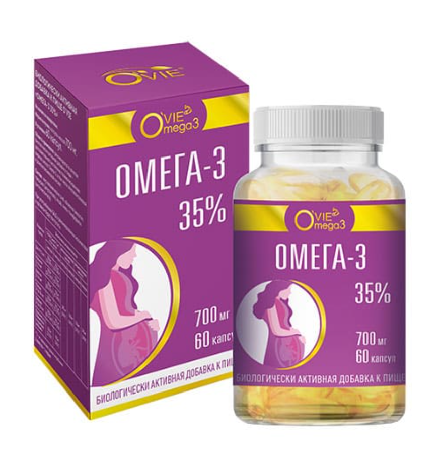 фото упаковки Ovie Омега-3 35% для беременных