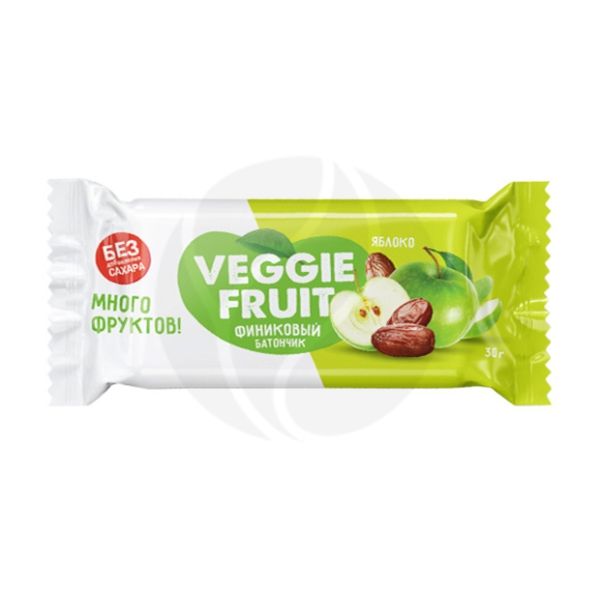 фото упаковки Veggie Fruit Батончик фруктовый с яблоком