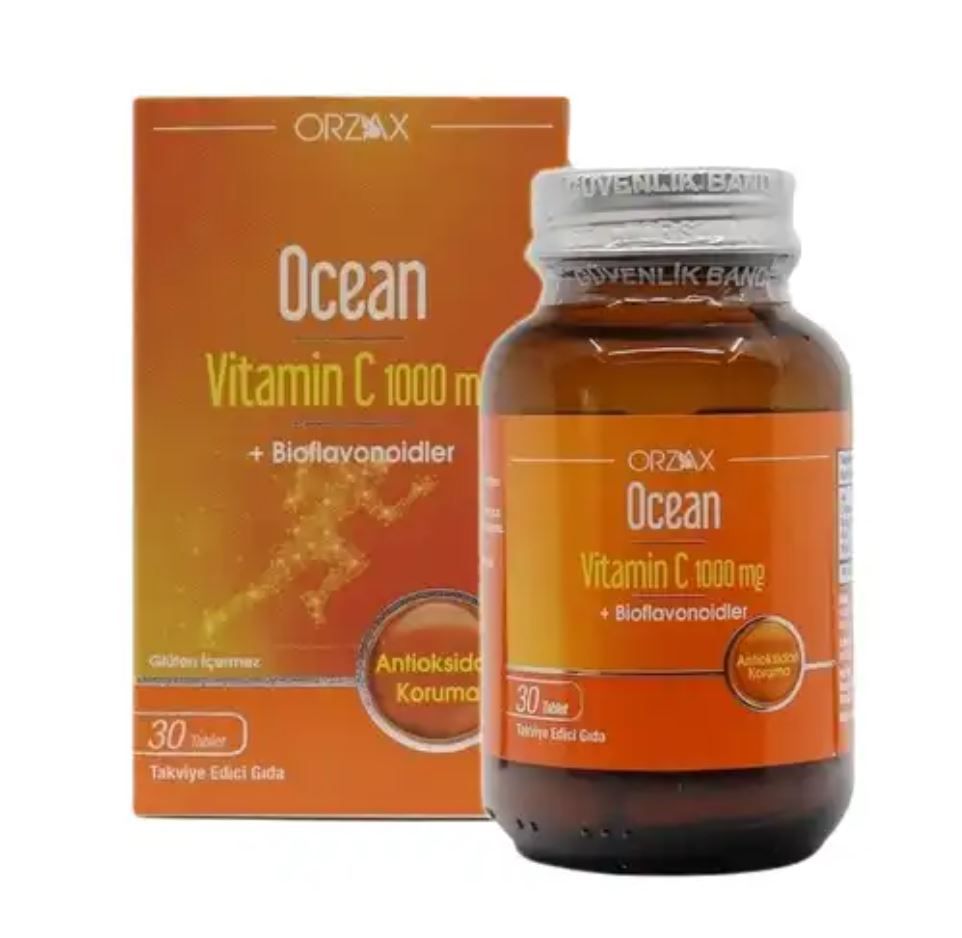 Orzax Ocean Витамин С, капсулы, 30 шт.