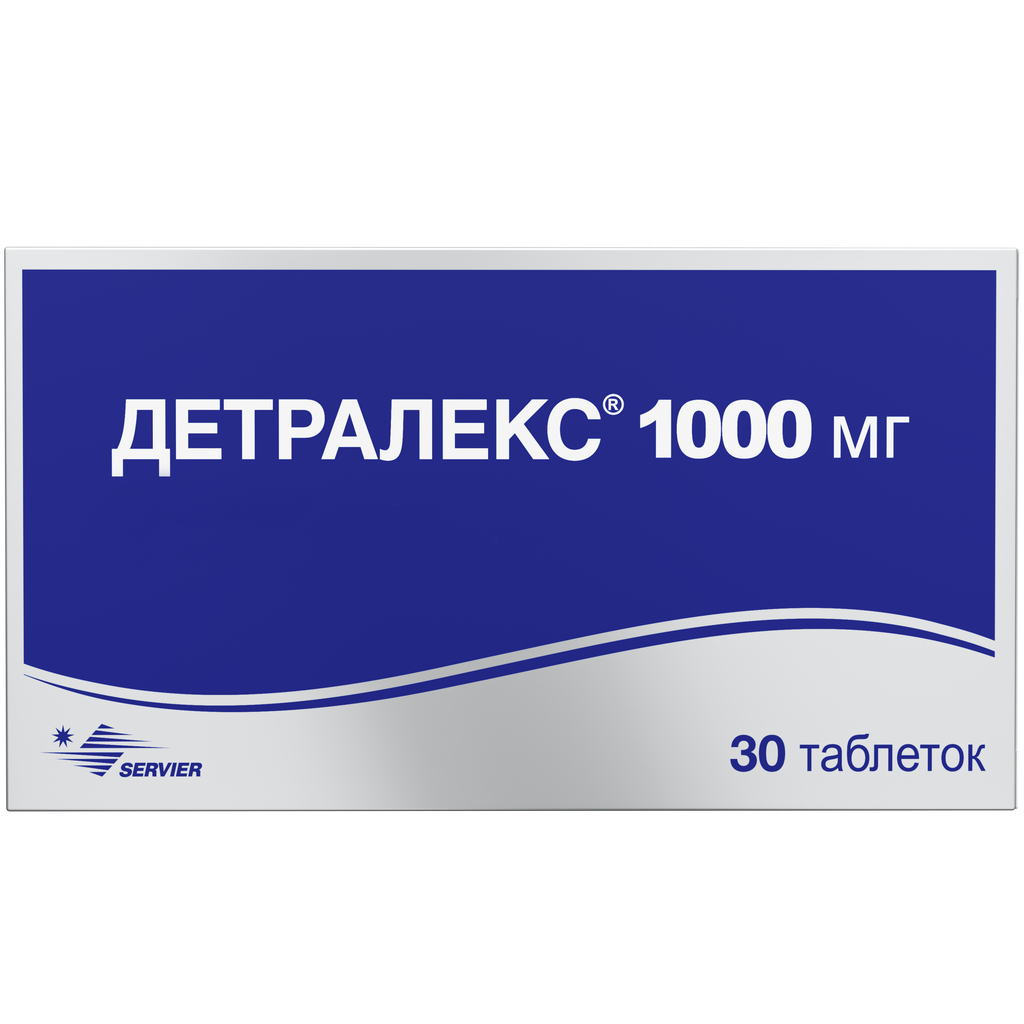 Детралекс, 1000 мг, таблетки, покрытые пленочной оболочкой, 30 шт. купить  по цене от 1355 руб в Санкт-Петербурге, заказать с доставкой в аптеку,  инструкция по применению, отзывы, аналоги, Servier