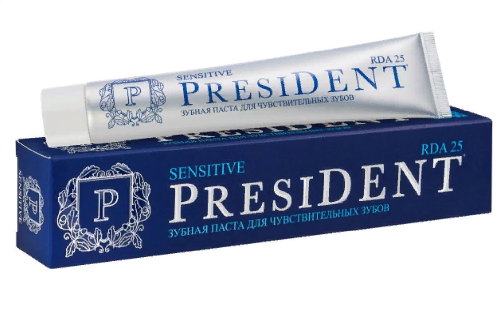 фото упаковки PresiDent Sensitive зубная паста