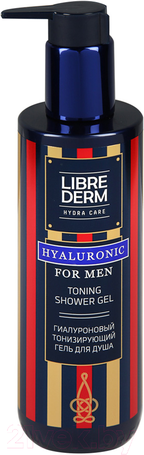 фото упаковки Librederm For Men гиалуроновый тонизирующий гель для душа