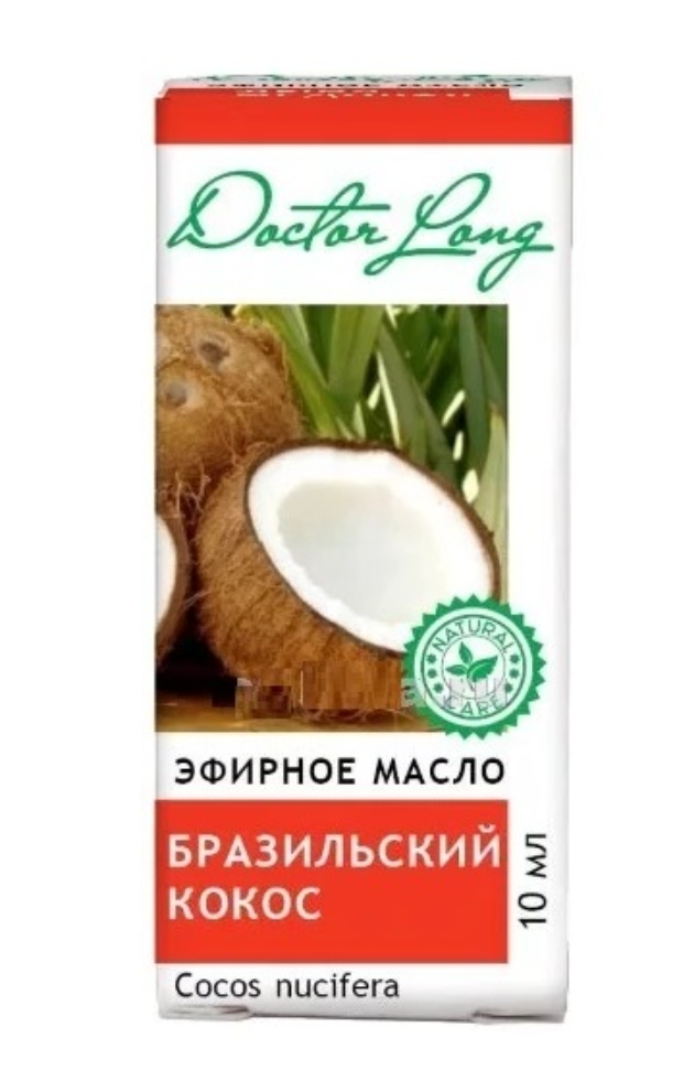 фото упаковки Dr long масло эфирное бразильский кокос