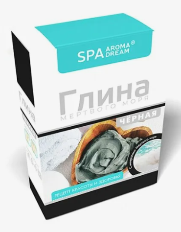 фото упаковки Spa Aroma Dream глина Мертвого моря черная
