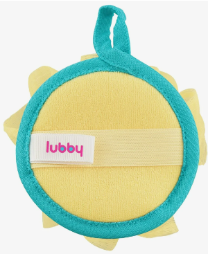 Lubby just мочалка поролоновая ультрамягкая Облачко, арт. 32073, для детей с рождения, 1 шт.