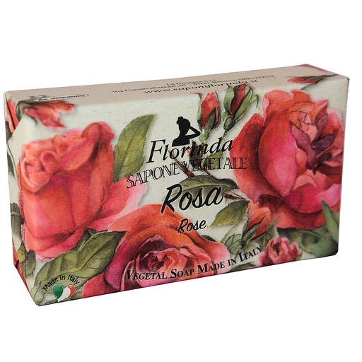 Florinda Мыло туалетное твердое Роза, мыло, 200 г, 1 шт.