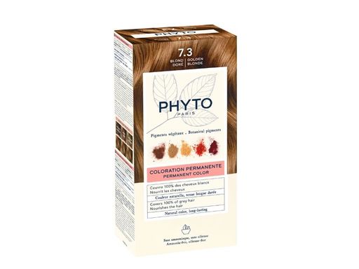 Phytosolba PhytoColor Краска для волос 7.3 золотистый блонд, тон 7.3, краска для волос, 1 шт.