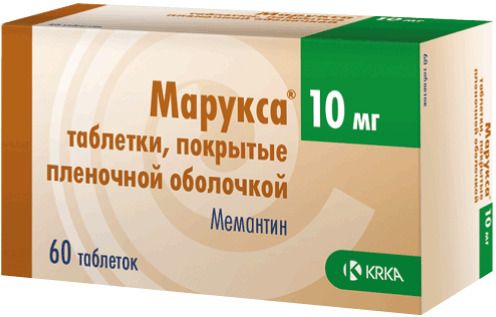 Марукса, 10 мг, таблетки, покрытые пленочной оболочкой, 60 шт.