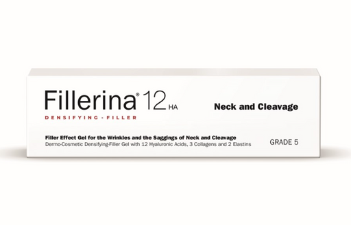 Fillerina 12HA Гель с эффектом филлера для коррекции морщин, уровень 5, для лица, шеи и зоны декольте, 30 мл, 1 шт.