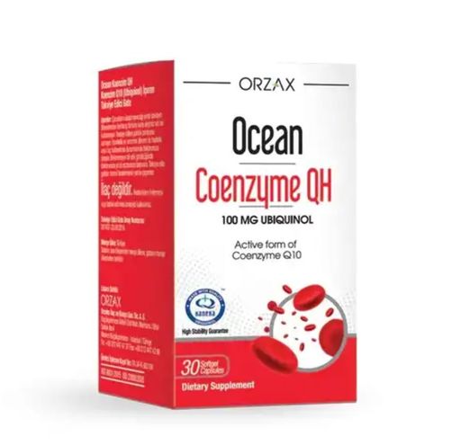 Orzax Ocean Коэнзим QH, 100 мг, капсулы, 30 шт.