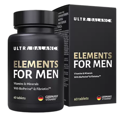 Ultrabalance Элементы для мужчин Премиум Витамины и минералы, таблетки, 60 шт.