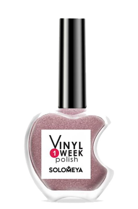 Solomeya Недельный лак One Week Vinyl Polish, лак для ногтей, Rose Quartz 10, 13 мл, 1 шт.