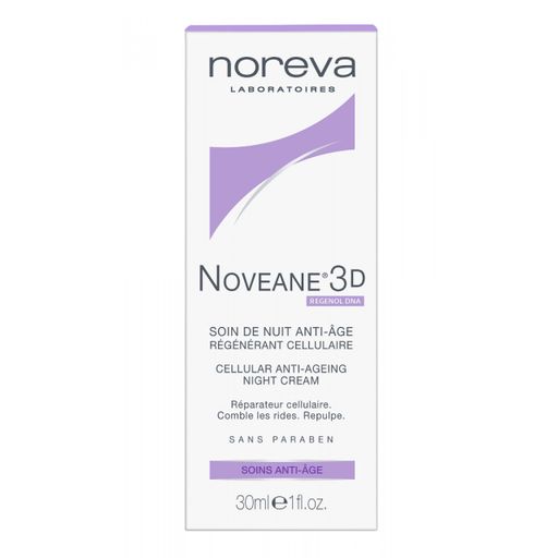 Noreva Noveane 3D Ночной регенерирующий уход против старения, крем для лица, 30 мл, 1 шт.
