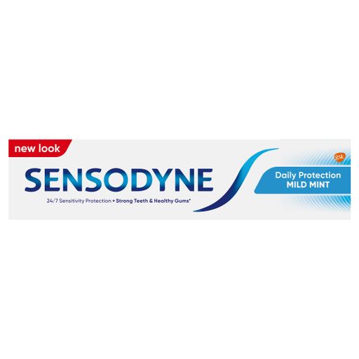 Зубная паста Sensodyne Ежедневная Защита Мягкая мята, паста зубная, 65 г, 1 шт.