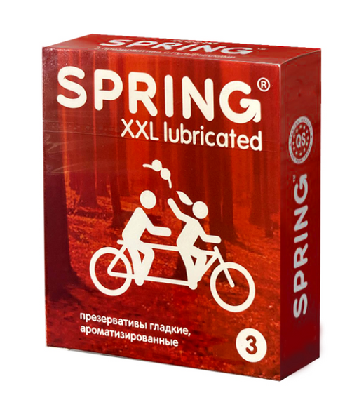 Spring XXL Презервативы, набор презервативов, увеличенного размера, 3 шт.