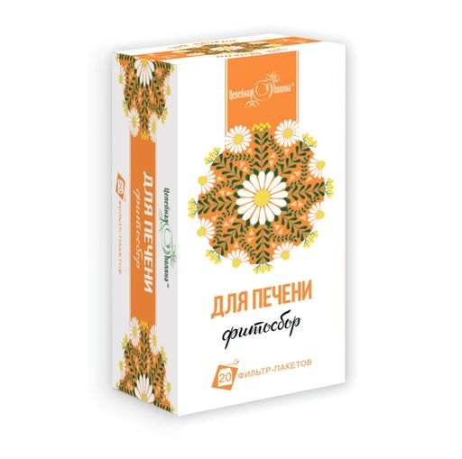Целебная поляна Фитосбор для печени, фиточай, 1.5 г, 20 шт.