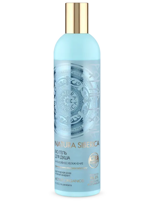 Natura Siberica Bio Гель для душа, интенсивное увлажнение, 400 мл, 1 шт.