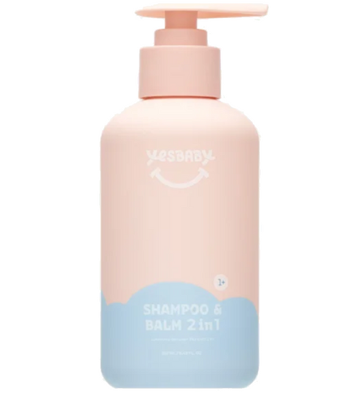 Yesbaby Шампунь-бальзам без слез 2 в 1, 1 +, 250 мл, 1 шт.