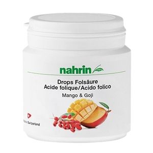Nahrin фолиевая кислота, 1500 мг, таблетки, манго и годжи, 60 шт.