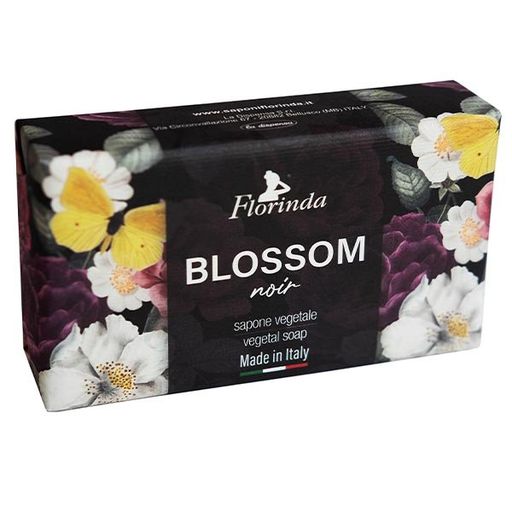 Florinda Мыло туалетное твердое Черные цветы, мыло, 200 г, 1 шт.