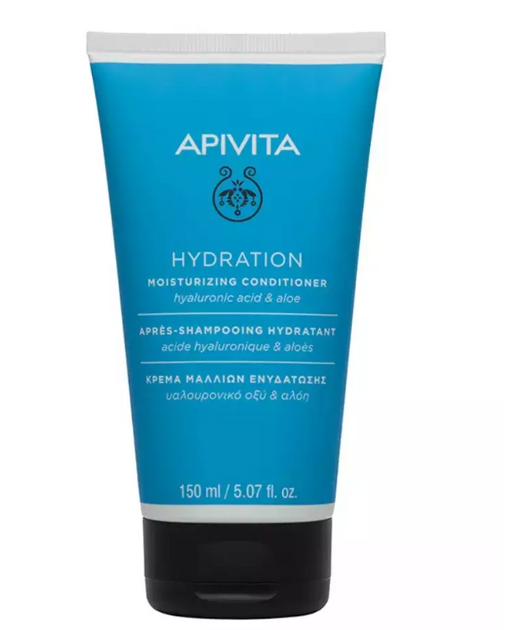 Apivita Shine Кондиционер увлажняющий, кондиционер для волос, с алоэ вера и гиалуроновой кислотой, 150 мл, 1 шт.