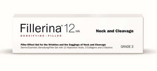 Fillerina 12HA Гель с эффектом филлера для коррекции морщин, уровень3, для лица, шеи и зоны декольте, 30 мл, 1 шт.