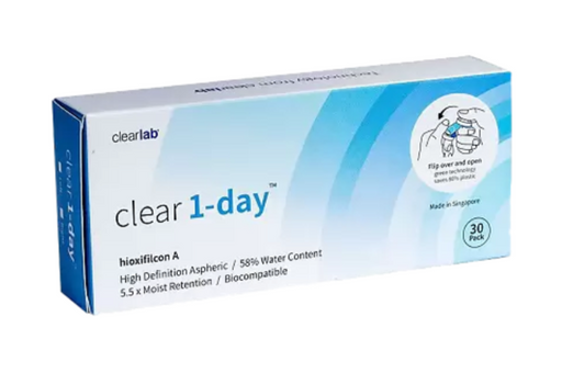 ClearLab Clear 1-day Линзы контактные, BC=8,7 d=14,2, D(-2.50), 30 шт.