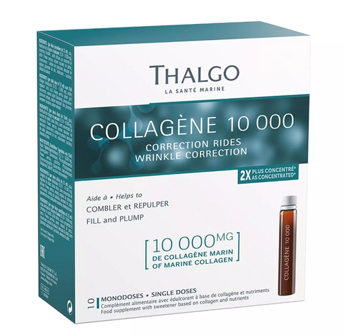Thalgo Комплекс для молодости и красоты Коллаген 10000, раствор, 25 мл, 10 шт.