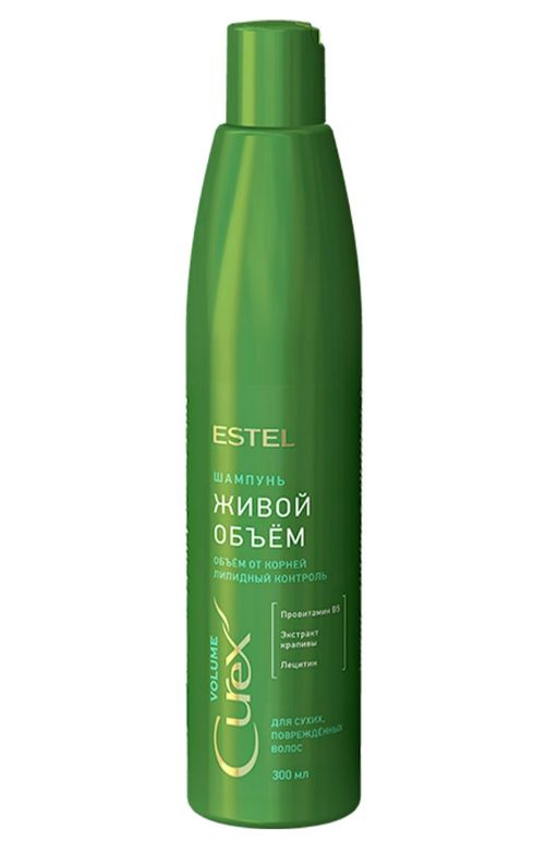Estel Сurex Volume Шампунь Живой объем, шампунь, для сухих и поврежденных волос, 300 мл, 1 шт.