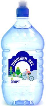Шишкин Лес Вода питьевая Спорт, вода питьевая негазированная, 1 л, 1 шт.