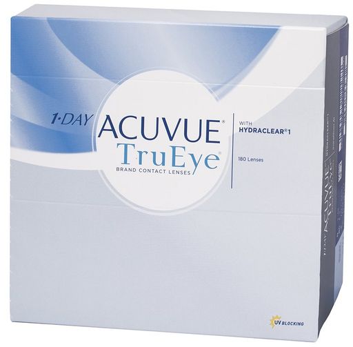 1-Day Acuvue TruEye Линзы контактные Однодневные, BC=8,5 d=14,2, D(-4.75), стерильно, 180 шт.