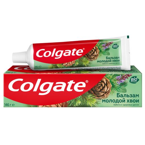 Colgate Паста Зубная бальзам молодой хвои, паста, 100 мл, 1 шт.