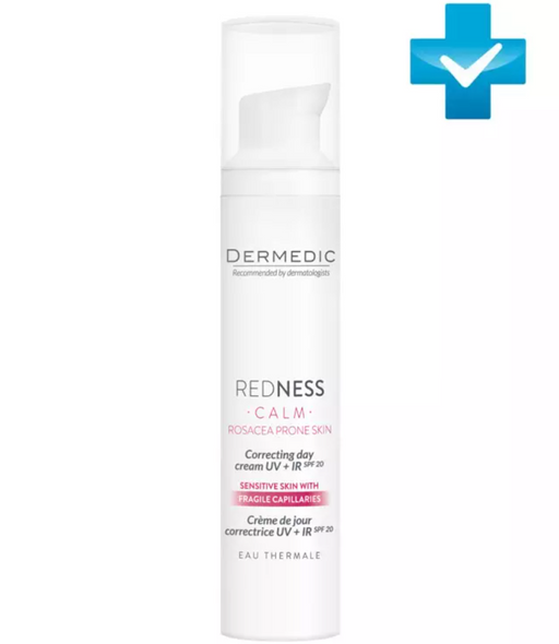 Dermedic Redness Крем дневной корректирующий, SPF20, крем, 40 мл, 1 шт.